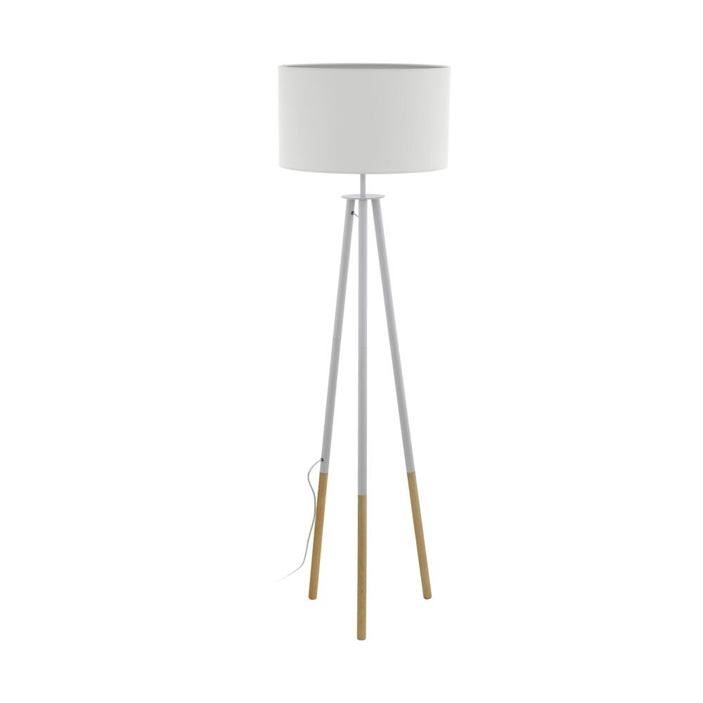Eglo BIDFORD Lámpara de Pie Marrón, Blanca, 1 luz main product photo
