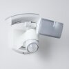 Foroyar Aplique para exterior LED Blanca, 2 luces, Sensor de movimiento