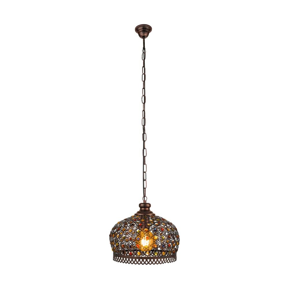 Eglo JADIDA Lámpara Colgante marrón oscuro, Cobre, 1 luz main product photo