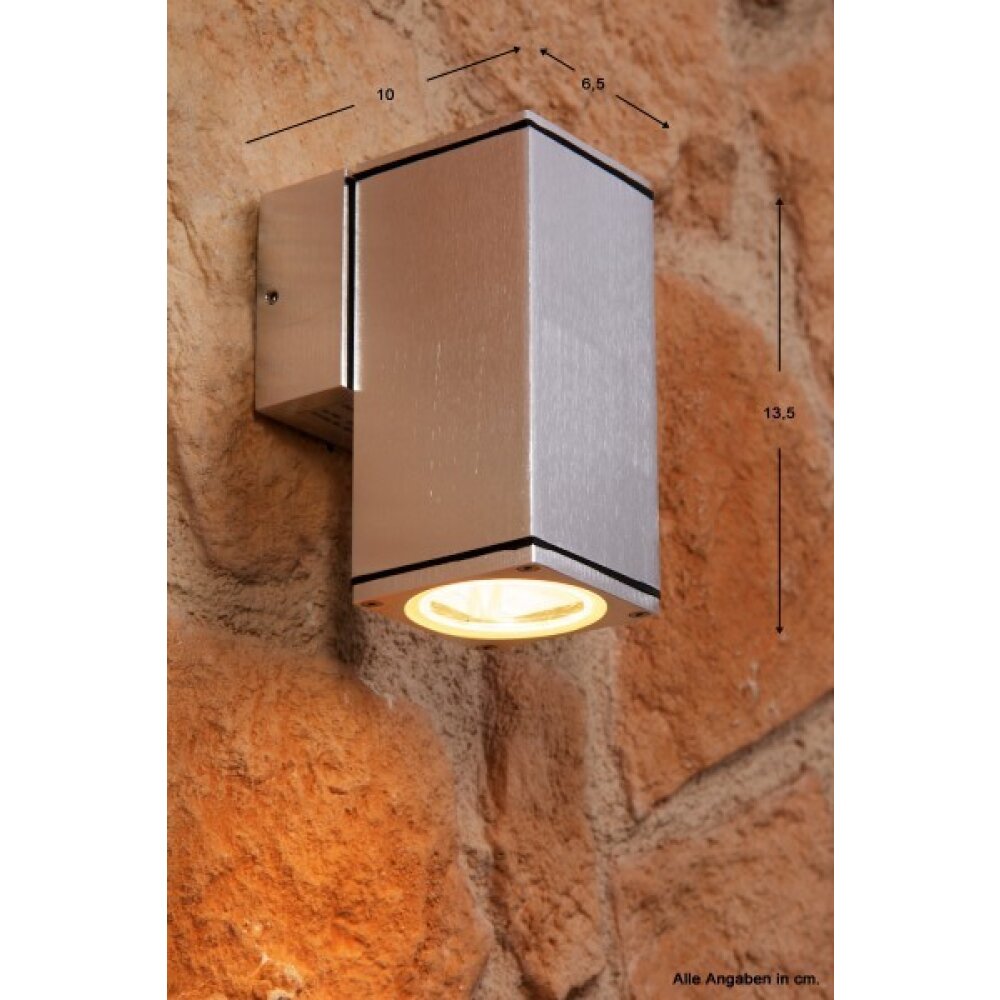 Konstsmide MONZA Aplique Plata, 2 luces main product photo