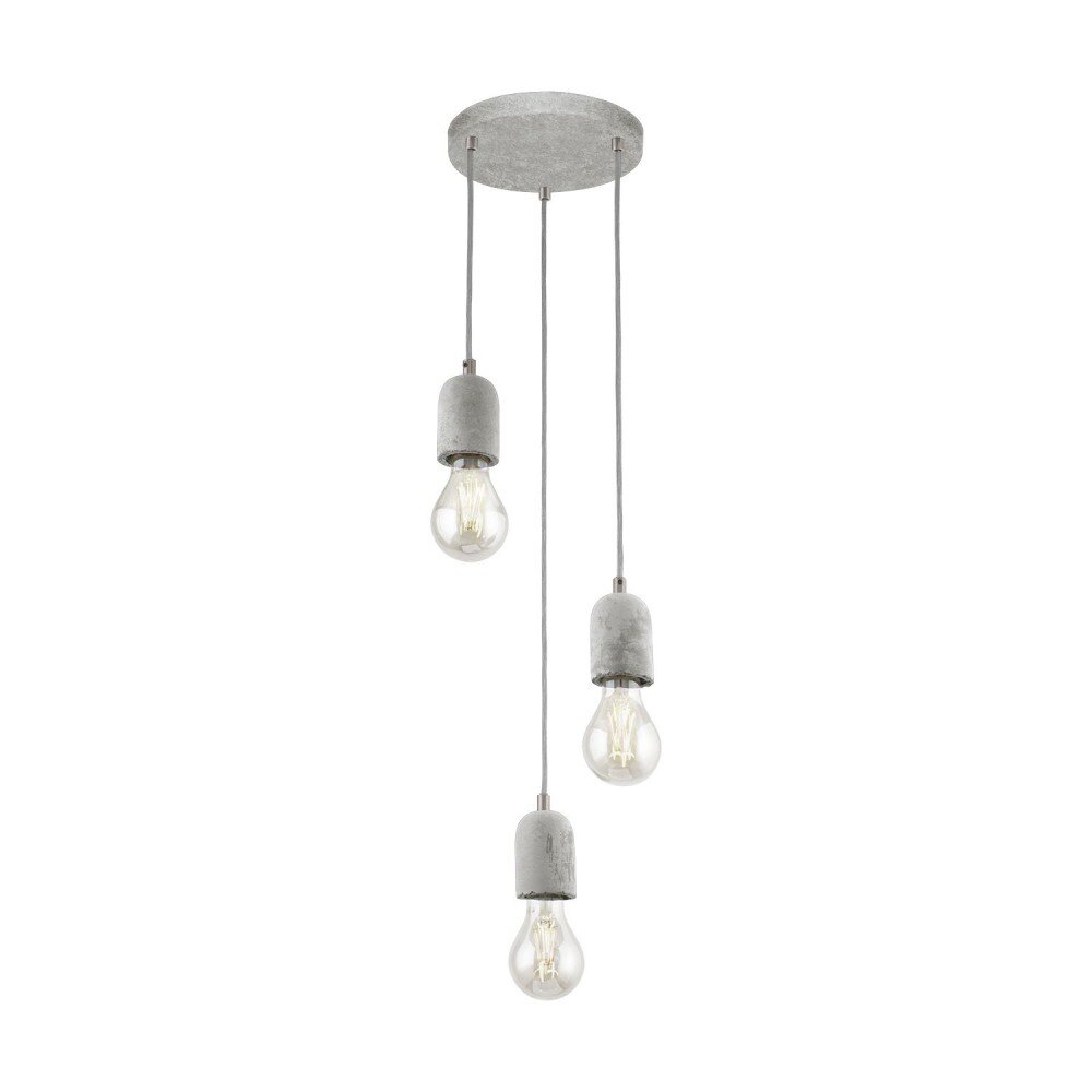 Eglo SILVARES Lámpara colgante Gris, 3 luces main product photo