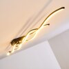 Flow Lámpara de Techo LED Negro, 3 luces