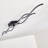 Flow Lámpara de Techo LED Negro, 3 luces