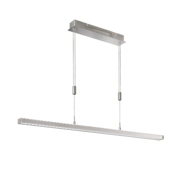 Fischer & Honsel VITAN Lámpara Colgante LED Níquel-mate, 1 luz