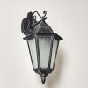 Lignac Aplique para exterior Negro, Plata, 1 luz