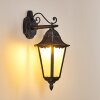 Lignac Aplique para exterior Negro, Plata, 1 luz