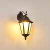 Lignac Aplique para exterior Negro, Plata, 1 luz