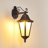Lignac Aplique para exterior Negro, Plata, 1 luz