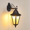 Lignac Aplique para exterior Negro, Plata, 1 luz