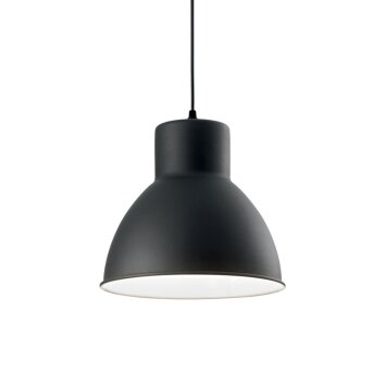 Ideal Lux METRO Lámpara Colgante Negro, 1 luz
