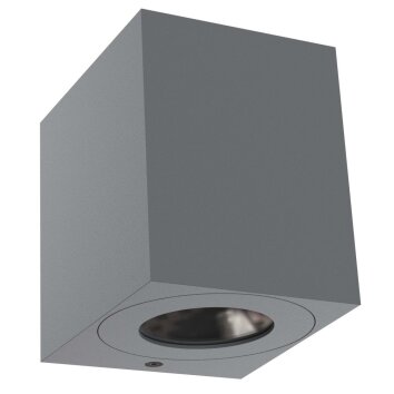 Nordlux CANTO Aplique para exterior LED Gris, 2 luces