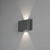 Konstsmide Chieri Aplique para exterior LED Negro, 2 luces