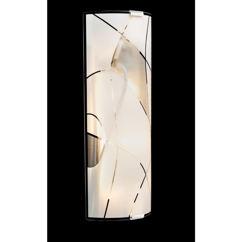 Globo Aplique Blanca, 2 luces main product photo