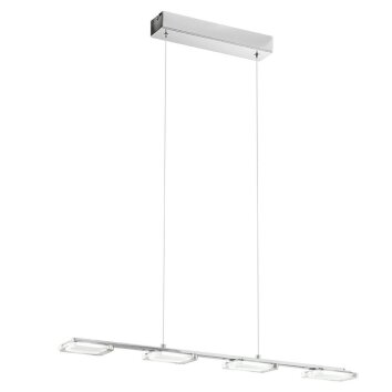 Eglo CARTAMA Lámpara colgante LED Cromo, 4 luces