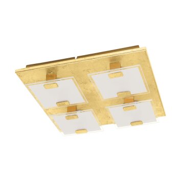 Eglo VICARO Lámpara de Techo LED dorado, 4 luces