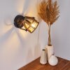 Haervej Aplique Negro, 1 luz