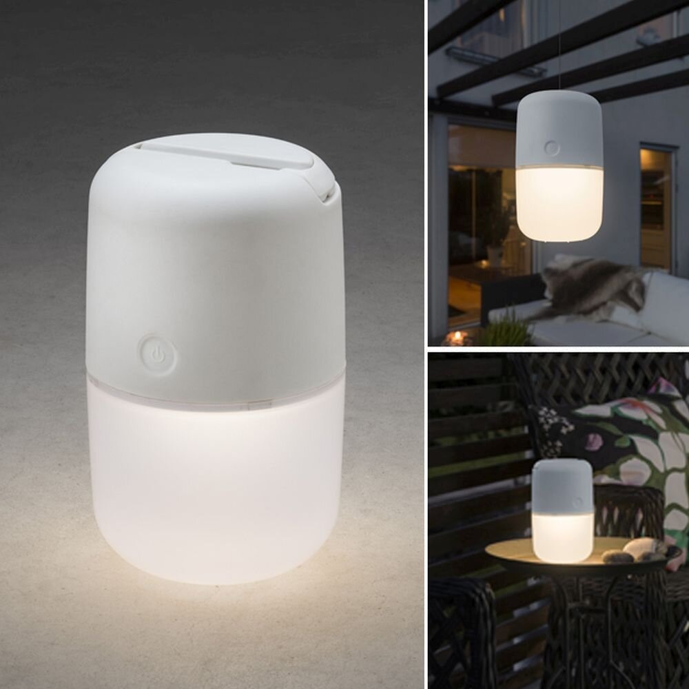 Konstsmide Assisi Lámpara solar LED Blanca, 1 luz main product photo