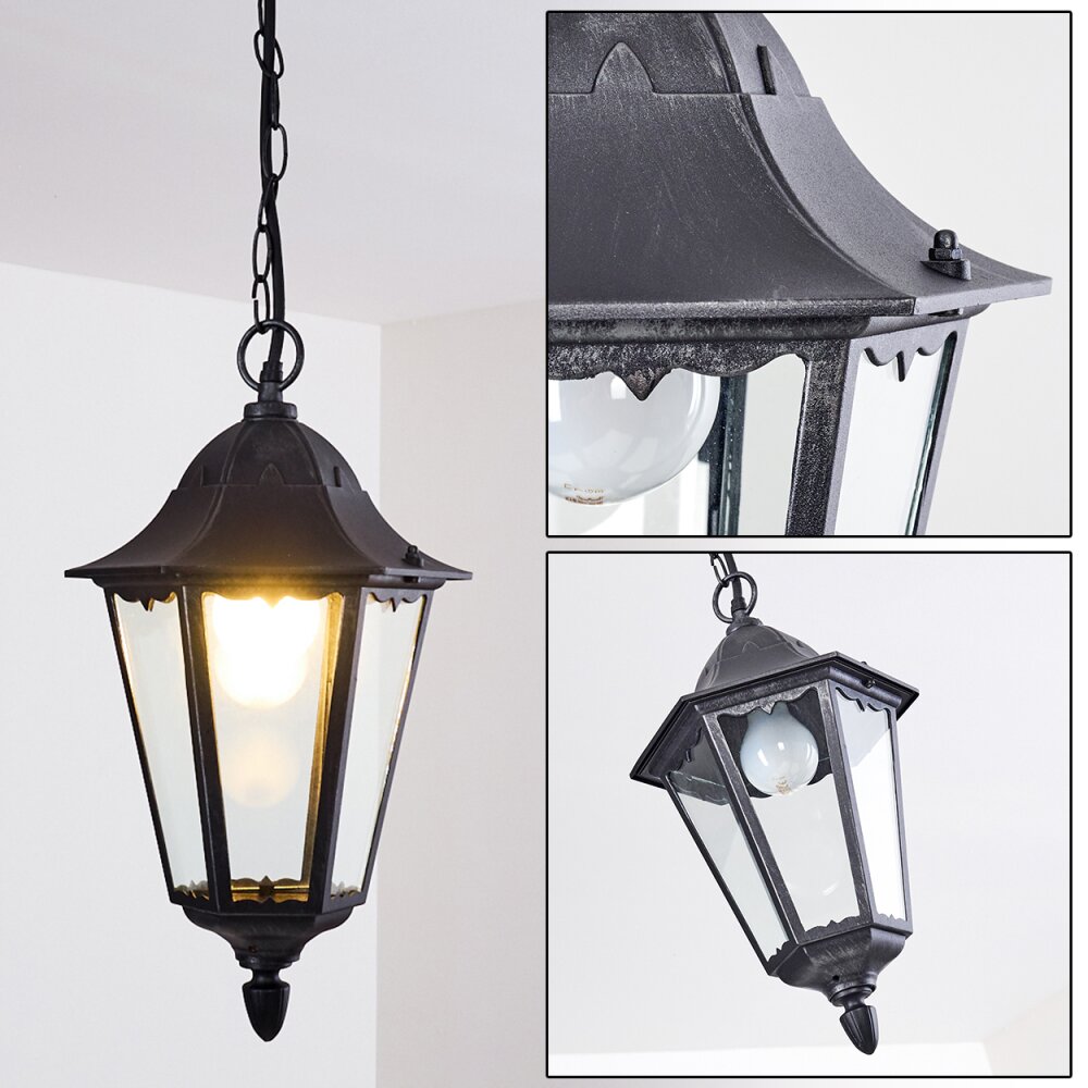 Gilze luminaria colgante para exteriores Negro, 1 luz main product photo