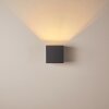 Badajoz Aplique LED Antracita, 1 luz