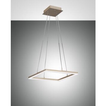 Fabas Luce Bard Lámpara Colgante LED dorado, 1 luz