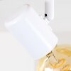 Barbengo Lámpara de Techo Marrón, Madera clara, Blanca, 3 luces