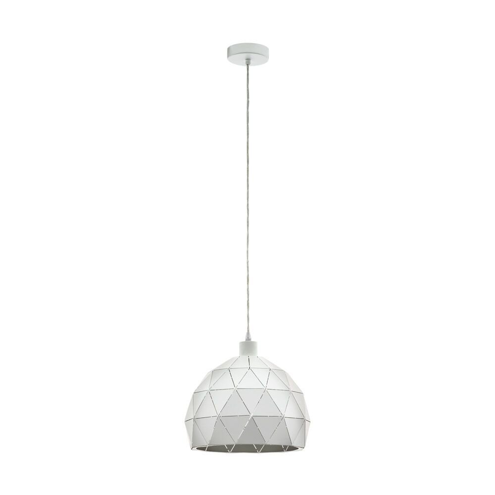 Eglo ROCCAFORTE Lámpara Colgante Blanca, 1 luz main product photo