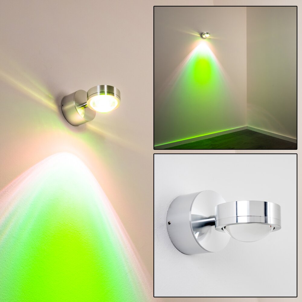 Harare Aplique LED Aluminio, 1 luz main product photo