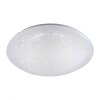 Leuchten-Direkt SKYLER Lámpara de techo LED Blanca, 1 luz