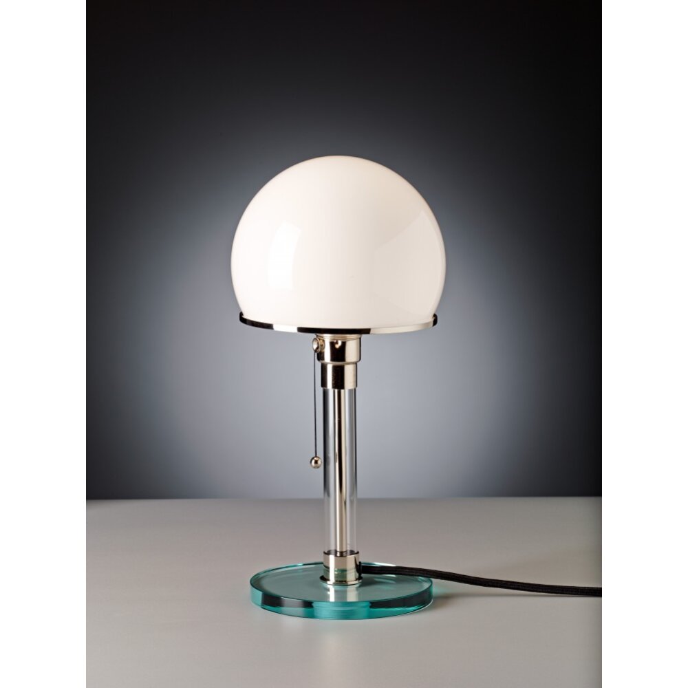 Tecnolumen Wagenfeld 24 Lámpara de mesa Níquel-mate, Transparente, claro, 1 luz main product photo