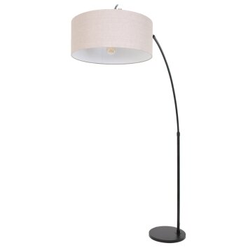 Steinhauer Gramineus Lámpara de Pie Negro, 1 luz