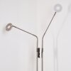 Gulkana Lámpara de Pie LED Níquel-mate, 2 luces