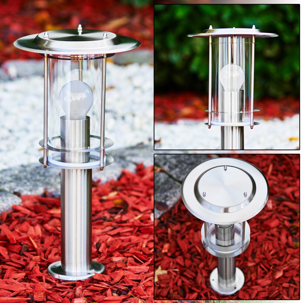 Mulo Poste de Jardín Acero inoxidable, 1 luz main product photo