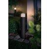 Philips Hue Ambiance White Lucca Poste de Jardín LED Antracita, 1 luz