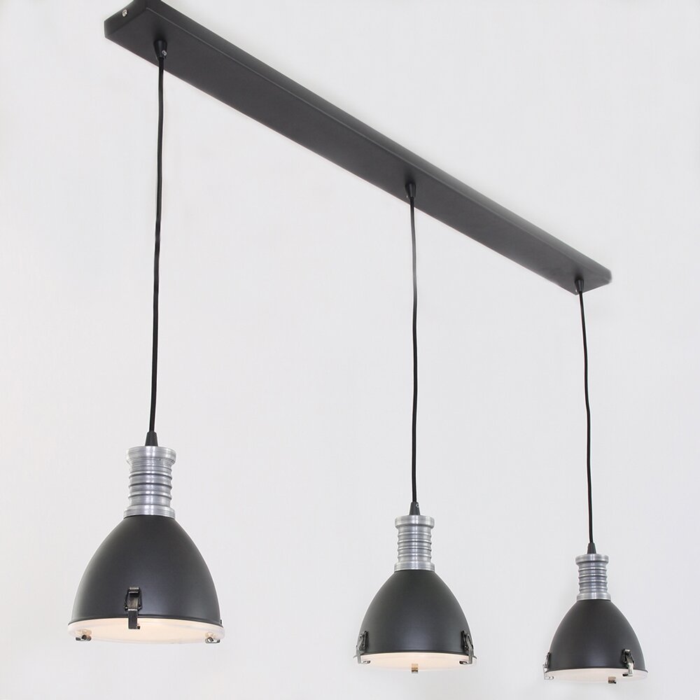 Steinhauer Storm Lámpara Colgante Negro, 3 luces main product photo
