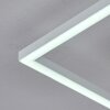 Alsterbro Lámpara de Techo LED Blanca, 1 luz, Mando a distancia