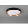 Reality Zeta Lámpara de Techo LED Negro, 1 luz, Mando a distancia