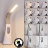 Bratislava Lámpara de mesa LED Blanca, 1 luz