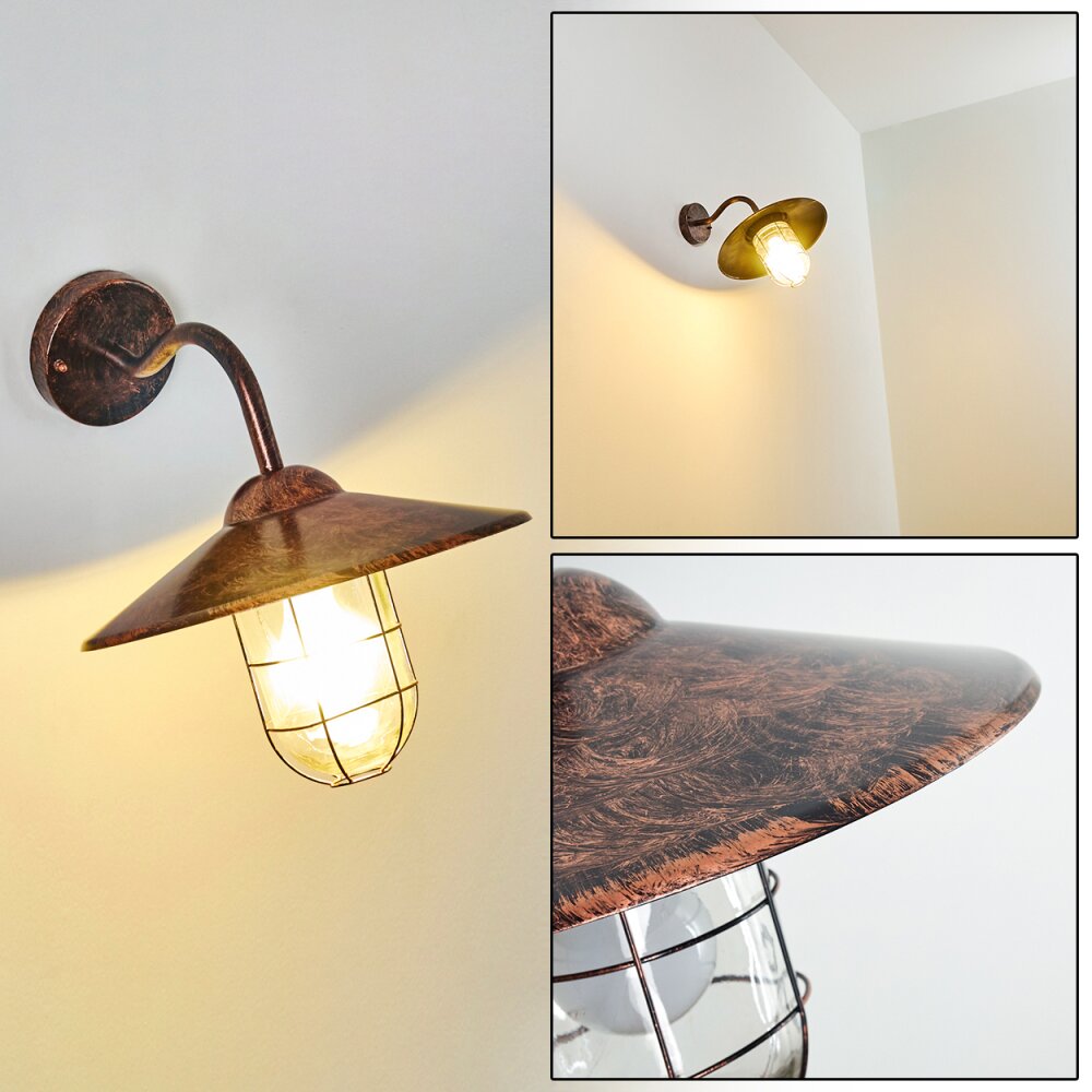 Oricourt Aplique para exterior Bronce, 1 luz main product photo