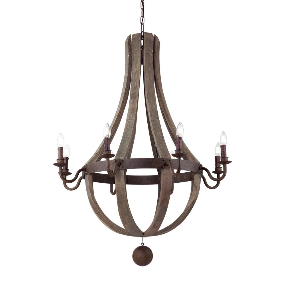 Ideal Lux MILLENNIUM Lámpara Colgante Color óxido, 8 luces main product photo