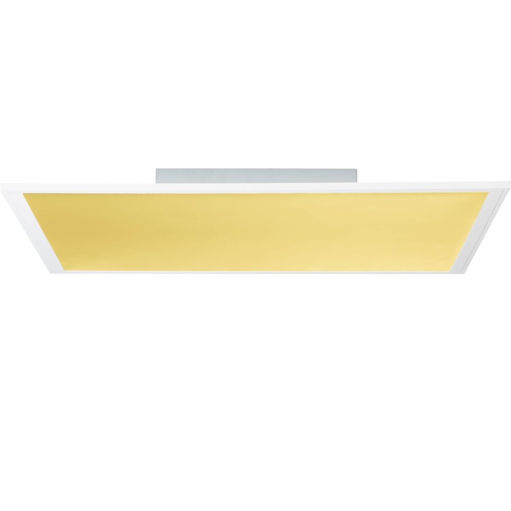 Brilliant Abie Lámpara de Techo LED Blanca, 1 luz, Mando a distancia, Cambia de color main product photo