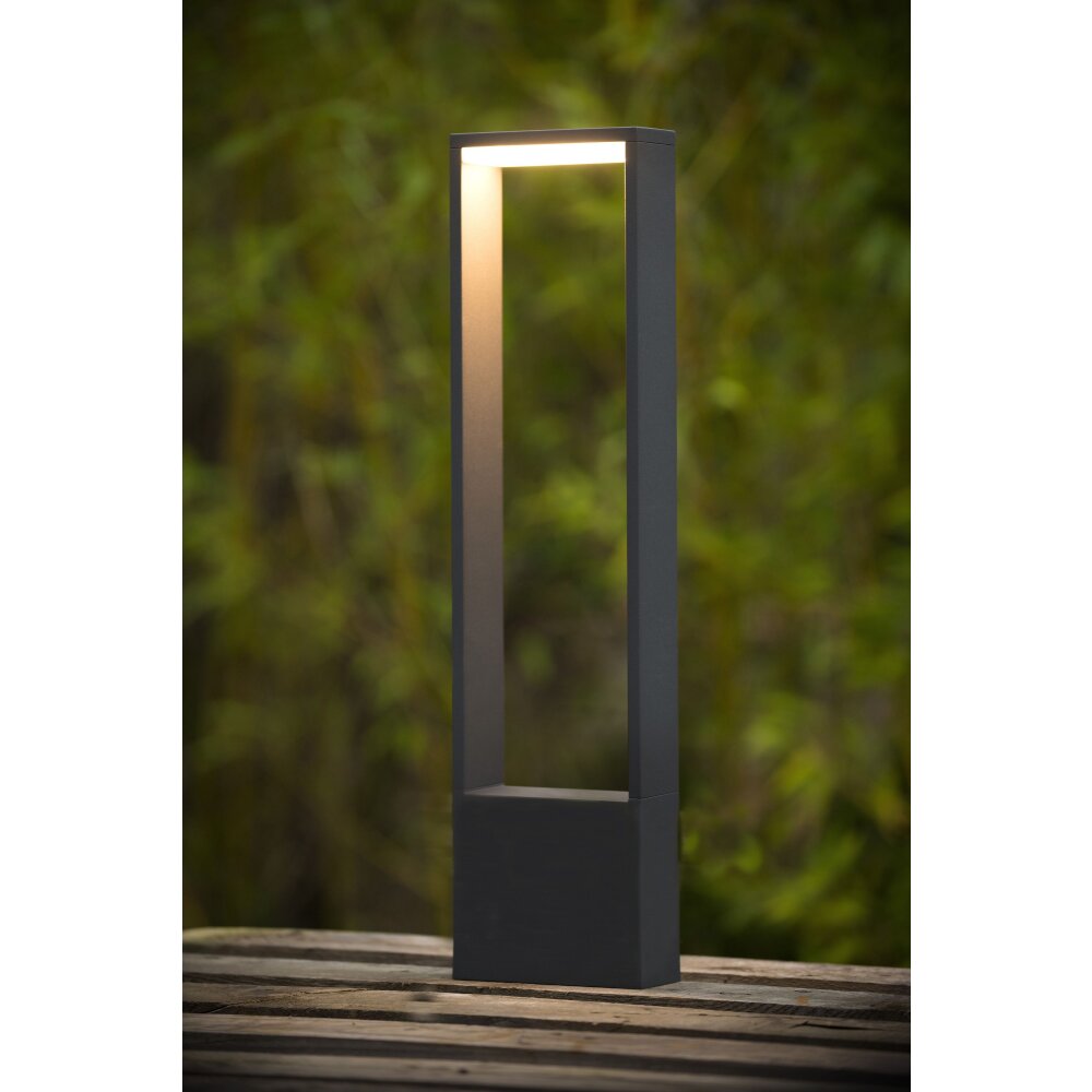 Poste de Jardín Lucide GOA LED Antracita, 1 luz main product photo