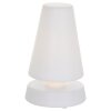 Steinhauer Catching Light Lámpara de mesa LED Blanca, 1 luz, Mando a distancia