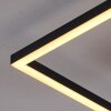 Alsterbro Lámpara de Techo LED Negro, 1 luz, Mando a distancia