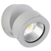 Albert 2389 Aplique para exterior LED Plata, 1 luz