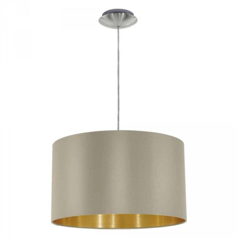 Eglo MASERLO Lámpara suspendida Níquel-mate, 1 luz main product photo