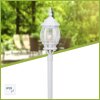Brilliant Istria Lámpara de pie para exterior Blanca, 1 luz