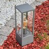 Kiwalik Poste de Jardín Galvanizado, 1 luz