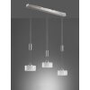 Lámpara Colgante Fischer & Honsel premium Lavin LED Vidrio, 3 luces