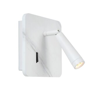 Foco de pared Lucide OREGON LED Blanca, 1 luz