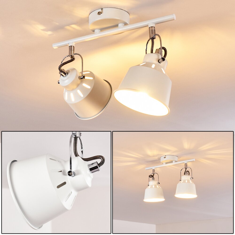 Lámpara de Techo Safari Blanca, 2 luces main product photo